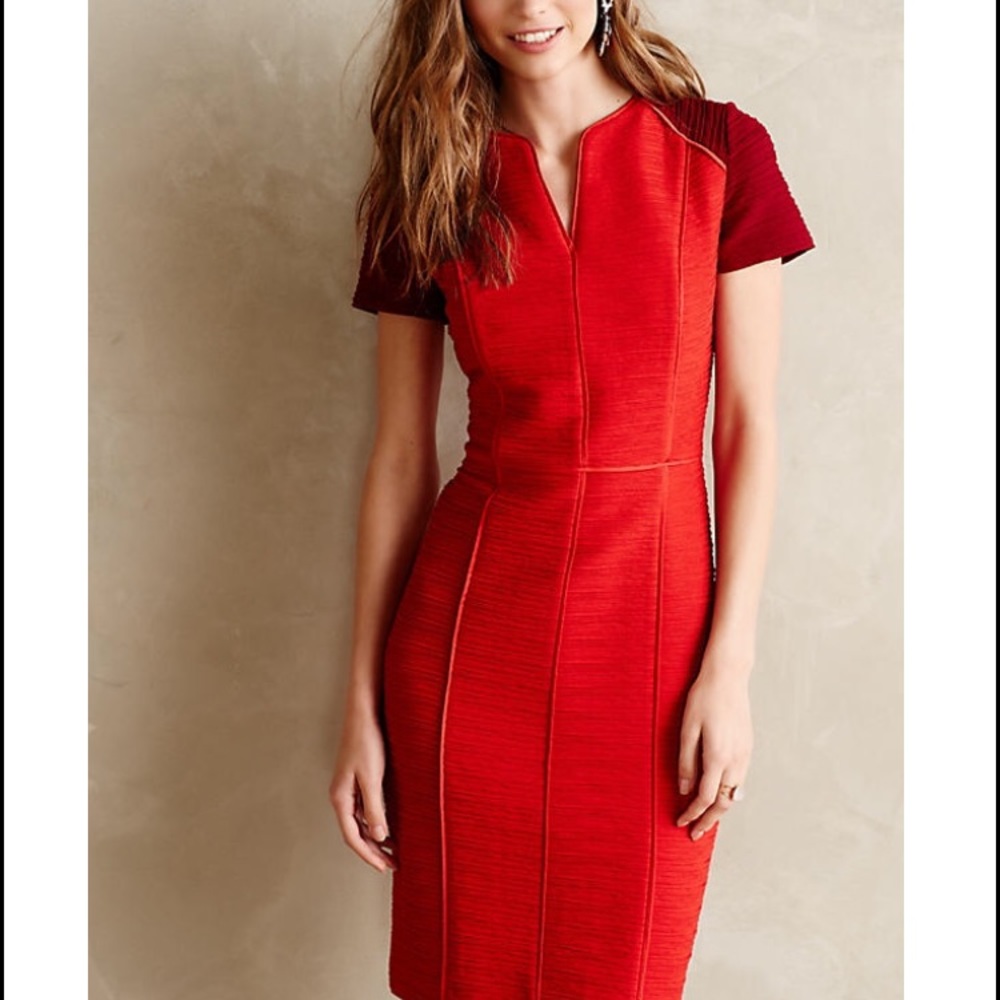 Anthropologie Eunoia Pencil Dress by Maeve
